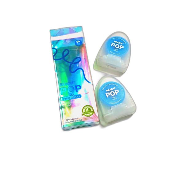 NEW Quip Electrical Toothbrush (Green) and 2-pk Reach Pop Floss - Picture 3 of 5